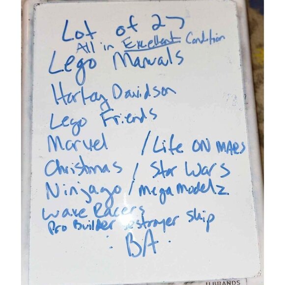 Lot Of 27 LEGO Instruction Manuals For Various Sets Including Ninjago Star Wars - Picture 10 of 10